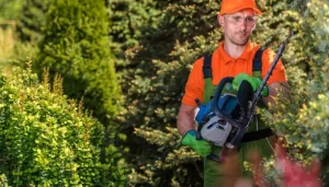 What’s the best time of year to trim a pine tree at Davenport, IA